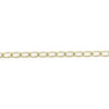 Yellow Gold Plating Handmade 925 Sterling Silver Curb Chain Jewelry, Silver Curb Chain