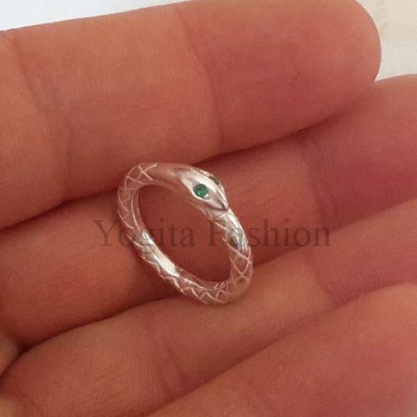 Sterling Silver 925 Snake clasp Round Lock Jewelry Wholesale