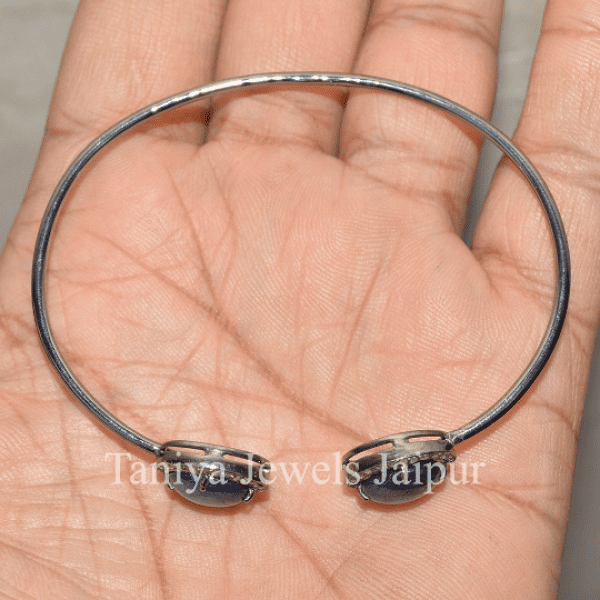 silver cuff bangle jewelry