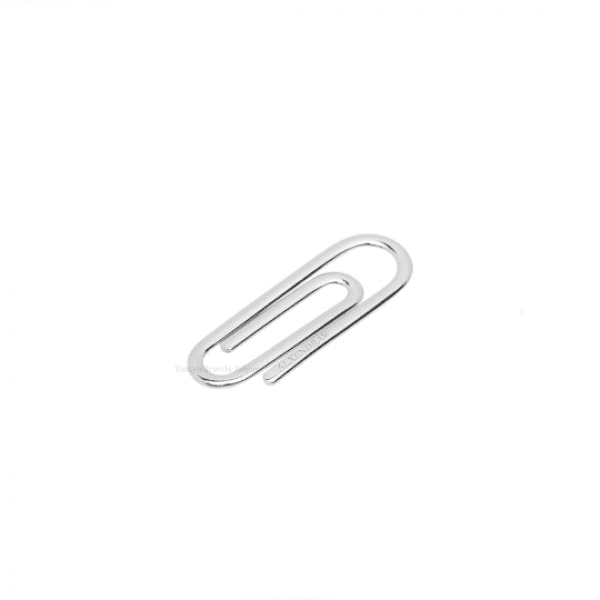 silver paper clip lock