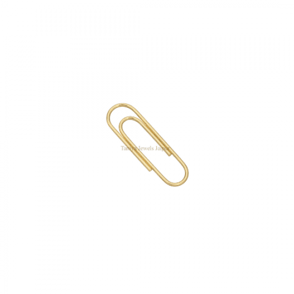 14k gold paper clip lock