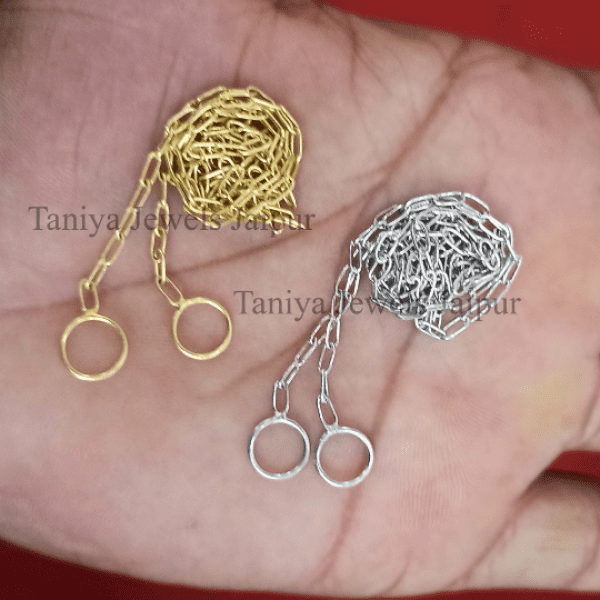paper clip chain necklace
