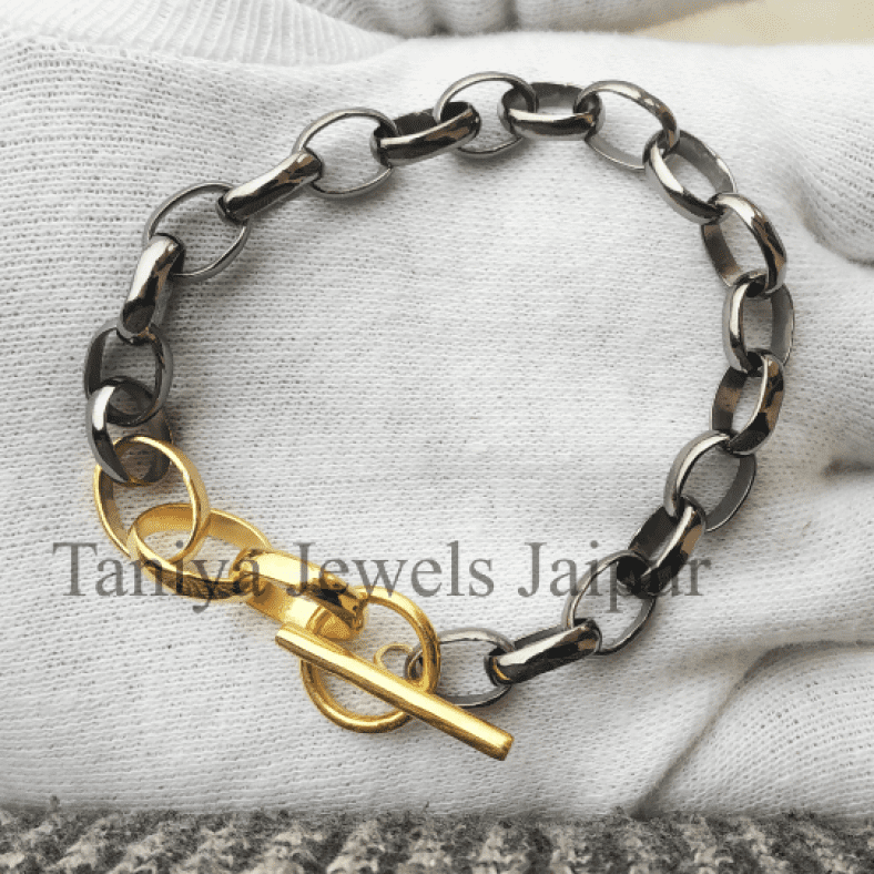 20018962 : 9 Carat Yellow Gold Belcher Link Bracelet - Abrecht Bird  Jewellers