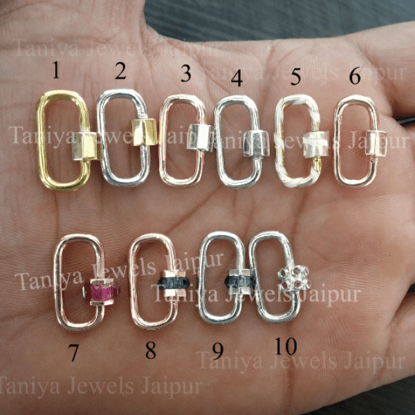wholesale carabiner lock jewelry