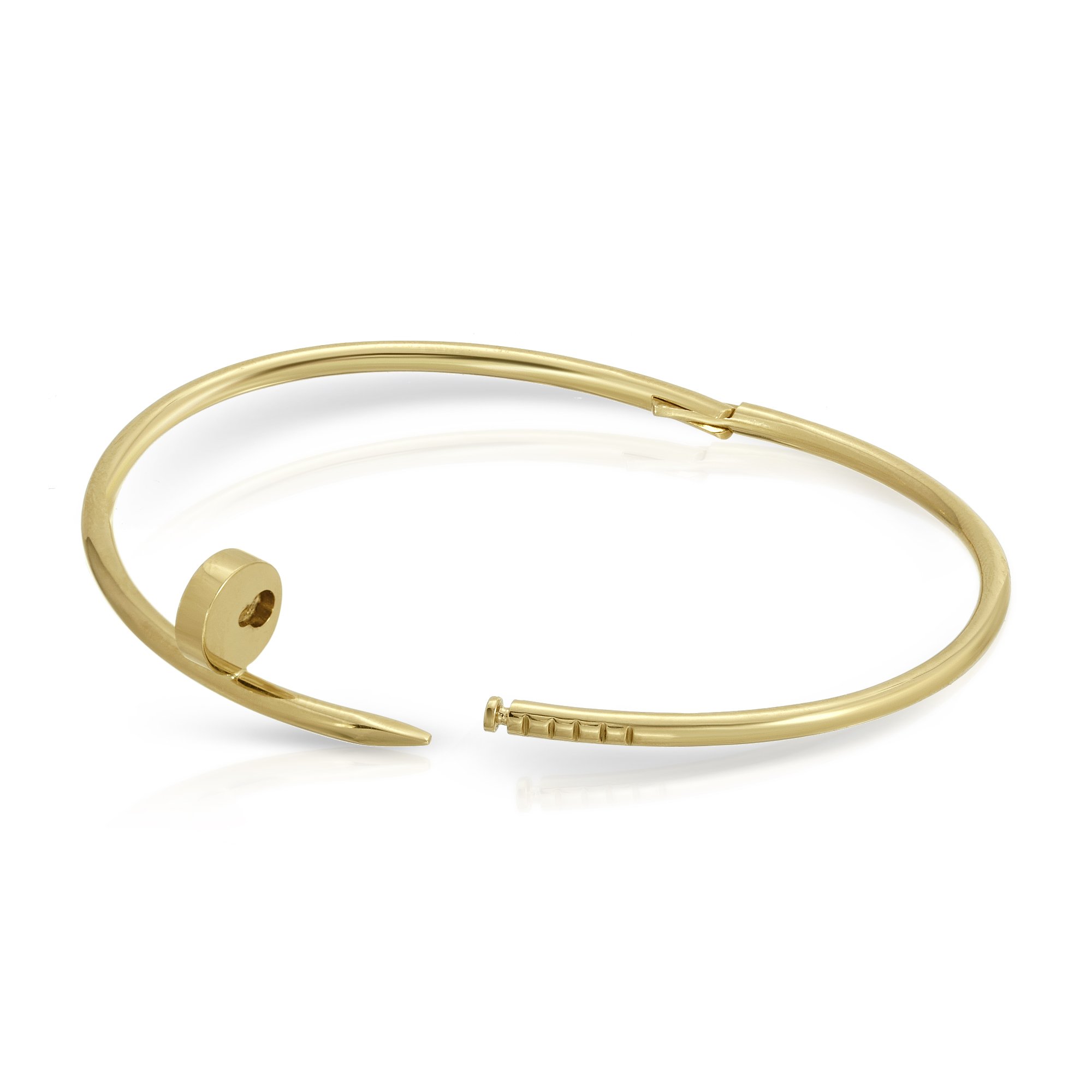 Cartier Love Bracelet 18k Yellow Gold Gold Nail Bangle Nail Bar Bangle 18ct  Rose – Web Oficial del CF Talavera de la Reina