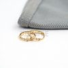 14k Yellow Gold Natural Pave Diamond Hoop Earrings, Tiny Hoop Earrings, Gift For Her