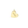 14K Gold Tiny Heart XOXO Charms, 14k Gold Heart Pendant, Charm Heart Jewelry, 14K Charm Pendant, 14K Tiny Heart Pendant, 14k Jewelry