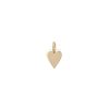 14K Gold Tiny Heart Charms, 14k Gold Heart Pendant, Charm Heart Jewelry, 14K Charm Pendant, 14K Tiny Heart Pendant, 14k Jewelry