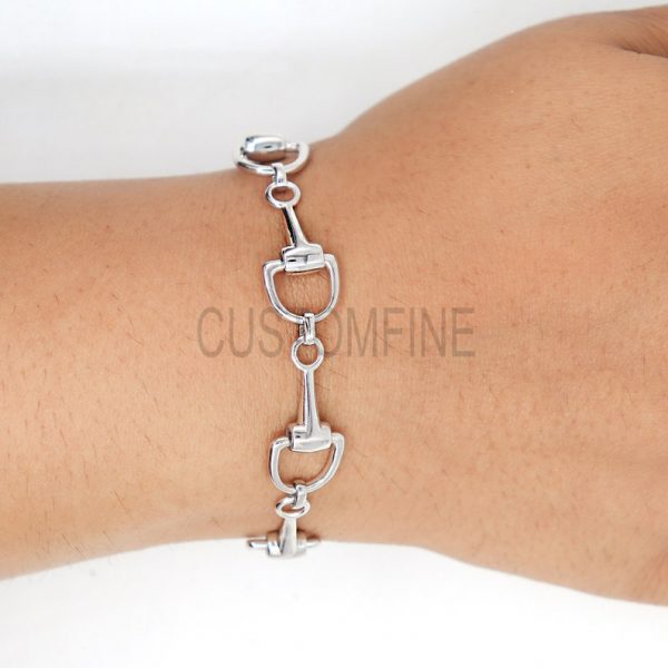 Christmas Gift!! Sterling Silver Link Kadi Chain Bracelet Jewelry, Silver Rolo/Belcher Chain Bracelet Jewelry