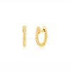 14K Gold Twist Mini Huggie Earring Studs, 14k Gold Studs, 14K Gold Earrings, 14K Gold Huggi, 14K Gold Jewelry, 14k Gold Huggies