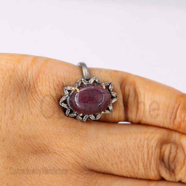 Christmas Gift!! 925 Sterling Silver Ruby Ring Jewelry, Silver Finger Ring, Engagement Silver Ring, Silver Ruby Ring, Women's Ruby Ring
