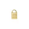 925 Sterling Silver Love Lock Engraved Charm Pendant, Love Engraved Lock Charm Pendant Jewelry Valentine Gift for Women