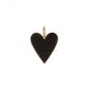 925 Sterling Silver Heart Shape Enamel Charm Pendant, Enamel Heart Charm Pendant, Silver heart, Designer Heart Pendant Jewelry