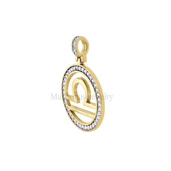 Diamond Greek Omega Symbol Pendant, 925 Sterling Silver Omega Symbol Sign Pendant, Silver Diamond Pendant Jewelry, Silver Jewelry