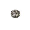 925 Sterling Silver Fine Jewelry Rose Cut Diamond Bead Spacer Finding WHOLESALE