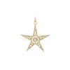 Slice Diamond Handmade Sterling Silver Pave Diamond Star Shape Pendant Necklace Jewelry Wholesale, Trending Star Pendant
