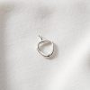 Diamond April Birthstone Organic Charm 925 Sterling Silver Jewelry Manufacturer