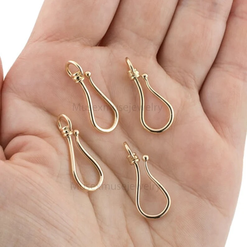14K Gold Shepherds Hook, Gold Shepherds, 14K Shepherd Ear wires