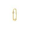 14k Gold Gemstone Watch Clip Charm Holder Enhnacer Lock, Gold Snap Lock, 14k Gold Charm Holder Lock