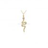 14k Gold Snake Diamond Charm Pendant Necklace, 14k Gold Snake Diamond Charms, Snake Charms Pendant necklace, 14k Gold Charms