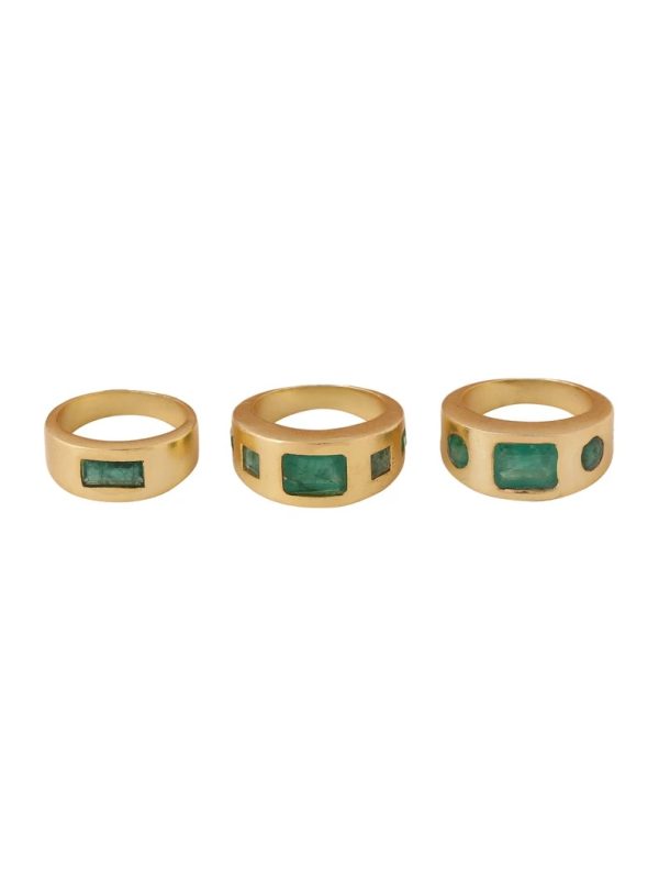 Emerald ring gold. Emerald rings for women. Bold Designer Chunky ring. Statement ring in natural emerald crystal. Solid 925 silver rings.