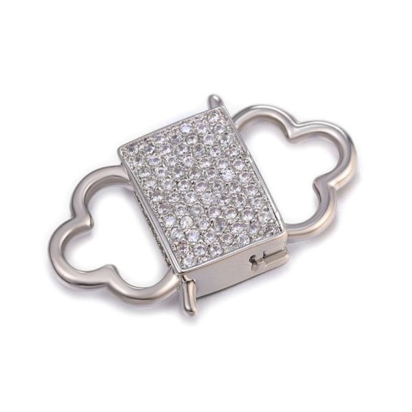 Designer Padlock Handmade 925 Sterling Silver CZ Diamond Padlock Jewelry, 925 Sterling Silver Padlock Jewelry