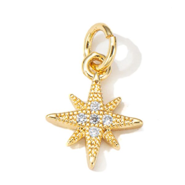 925 Sterling Silver Diamond Star Charm, Silver Diamond Star Pendant, Diamond Star Charm, Silver Star Pendant, Handmade Silver Diamond Star Charm Pendant Jewelry