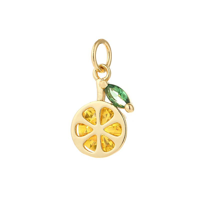 925 Sterling Silver Yellow Sapphire Flower Charm, Silver Yellow Sapphire Designer Flower Pendant, Tsavorite Designer Plant Charm, Silver Designer Pendant, Handmade Silver Designer Flower Charm Pendant Jewelry
