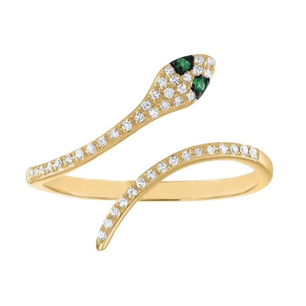 Pave Diamond Ring, Diamond Snake Ring, Emerald Gemstone Snake Ring, Diamond Gemstone Snake Ring, Gold Gemstone Snake Ring for Women