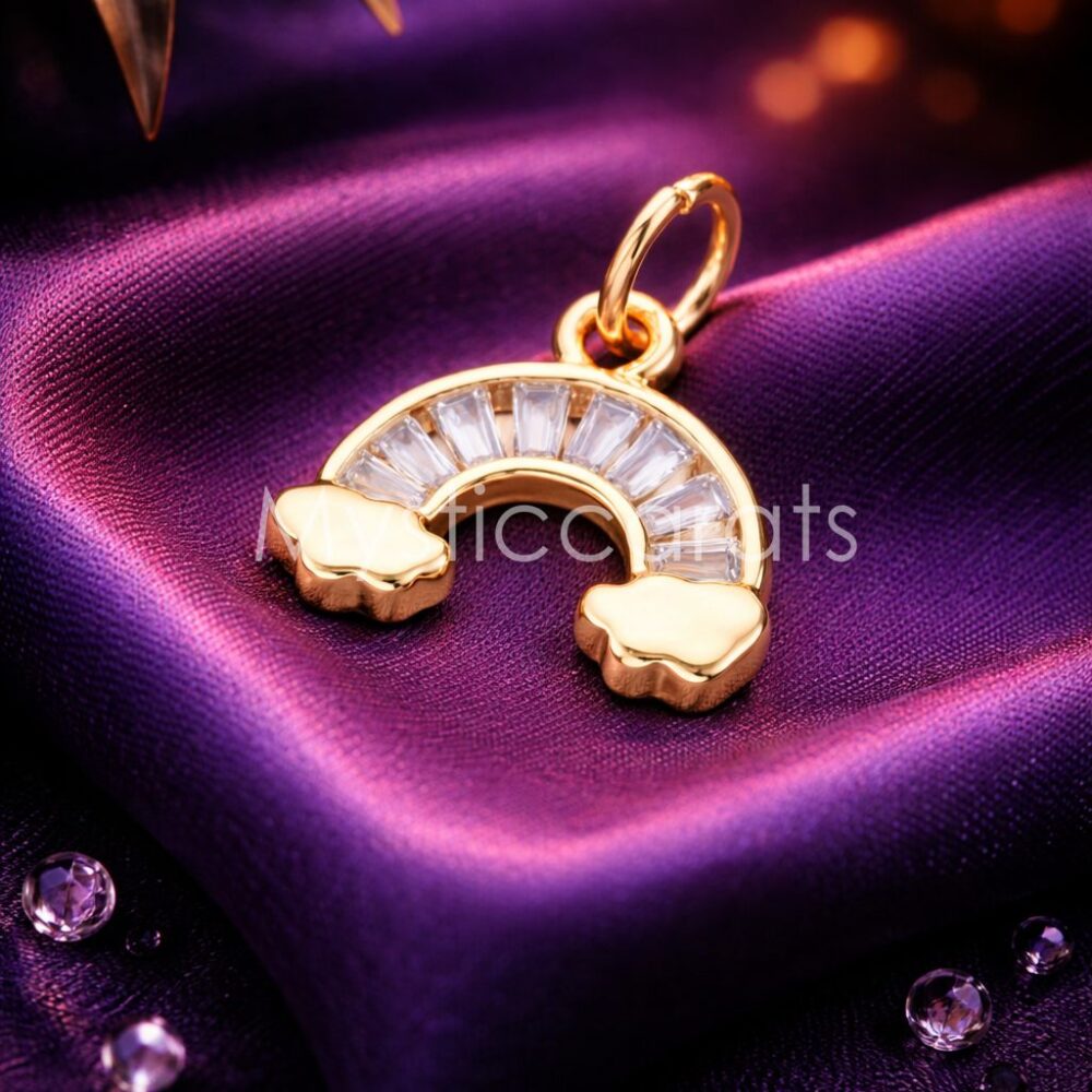 Crystal Rainbow 925 Sterling Silver Pendant