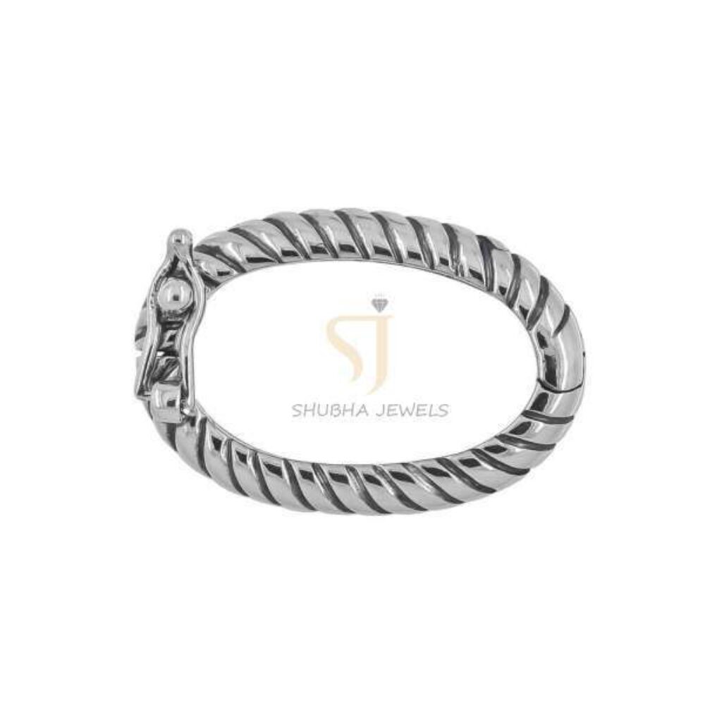 925 Sterling Silver Textured Oval Lock Jewelry