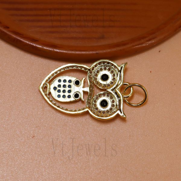 Mother and Baby Owl Pendant in 925 Sterling Silver - Image 5