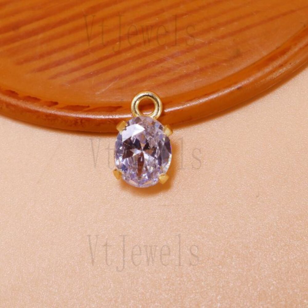 925 Sterling Silver Oval Lavender Amethyst Pendant
