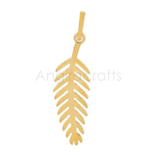 925 Sterling Silver Leaf Pendant with Diamond Detailing - Image 3