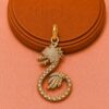 925 Sterling Silver Dragon Pendant