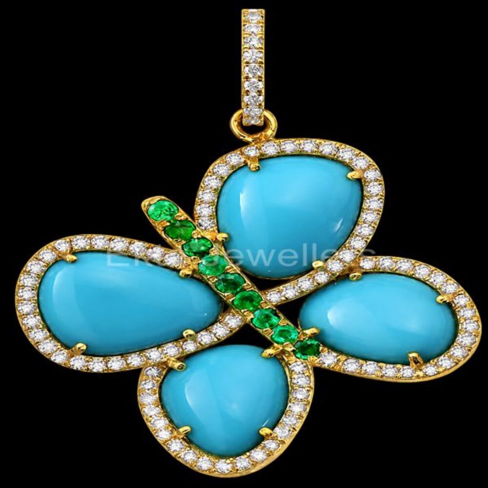 925 Sterling Silver Butterfly Pendant