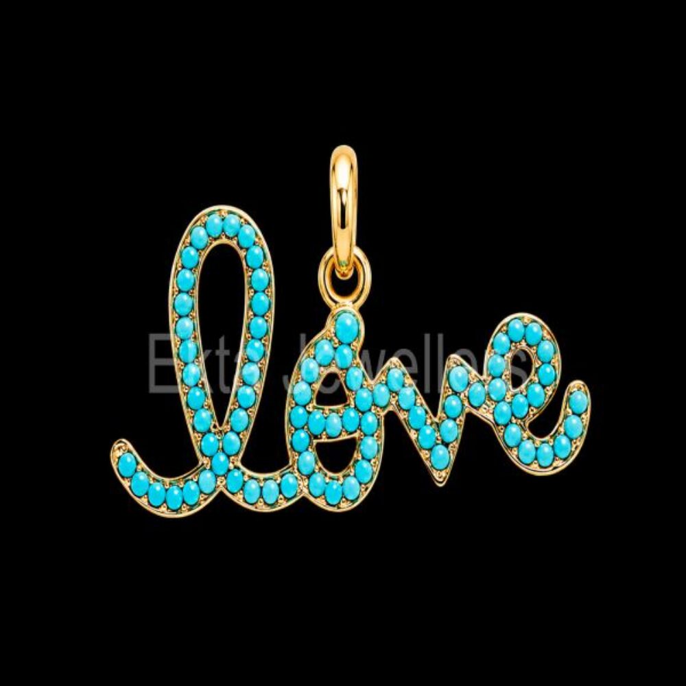 925 Sterling Silver Love Pendant
