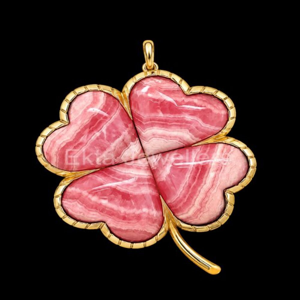 925 Sterling Silver Clover Pendant