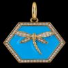 925 Sterling Silver Dragonfly Pendant
