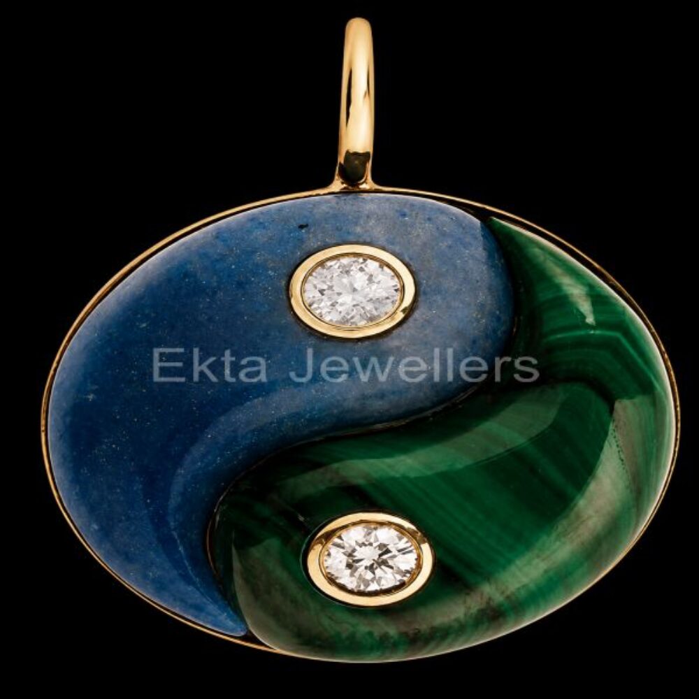 925 Sterling Silver Yin Yang Pendant