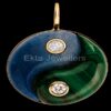 925 Sterling Silver Yin Yang Pendant