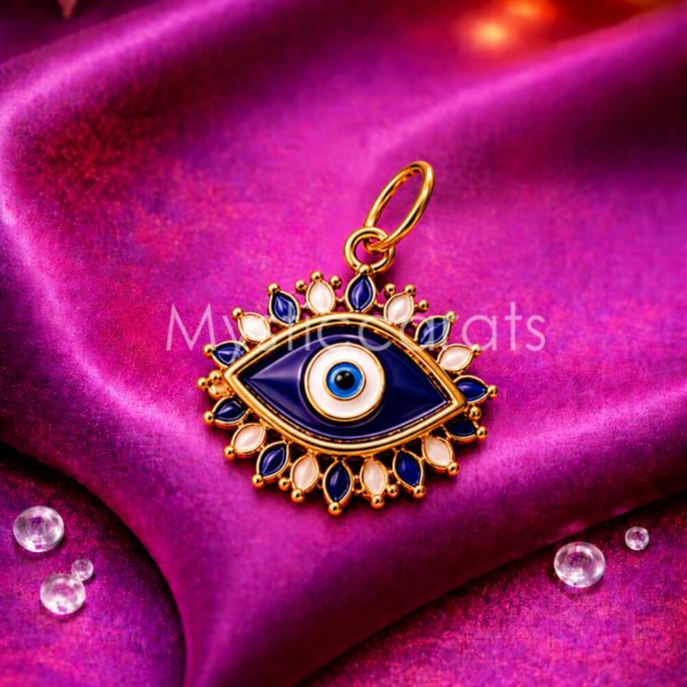 925 Sterling Silver Evil Eye Pendant