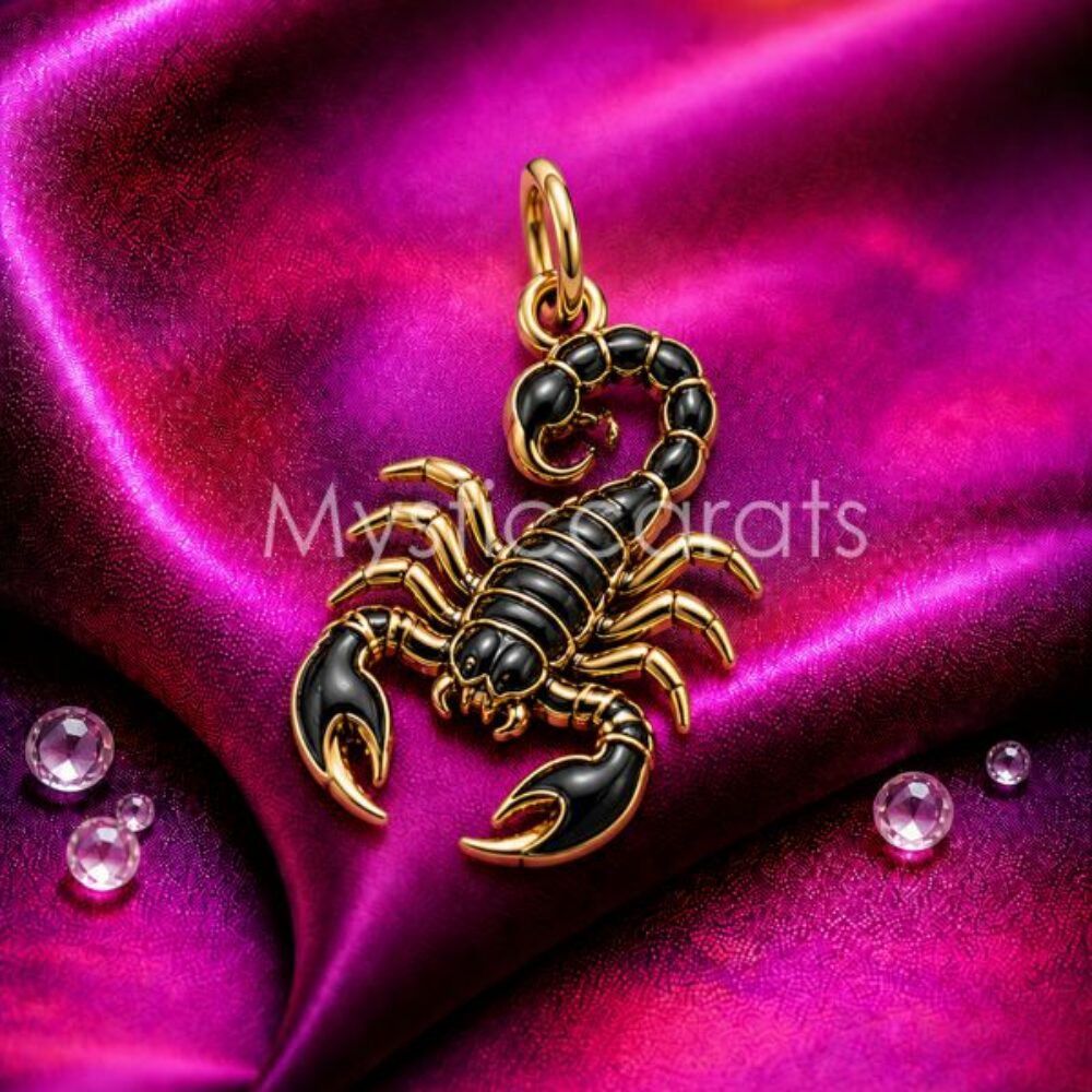 925 Sterling Silver Scorpion Pendant