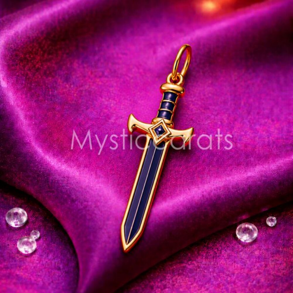 925 Sterling Silver Fantasy Dagger Jewelry