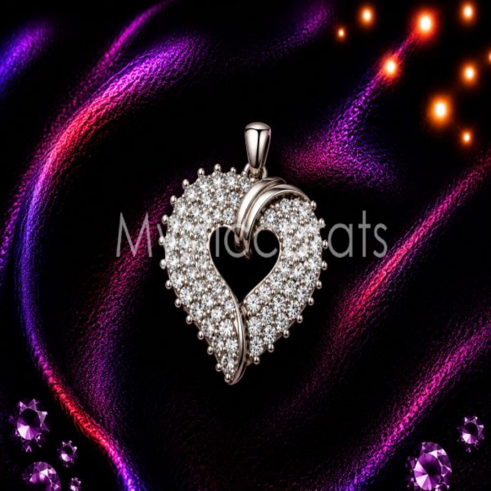 925 Sterling Silver Heart Pendant