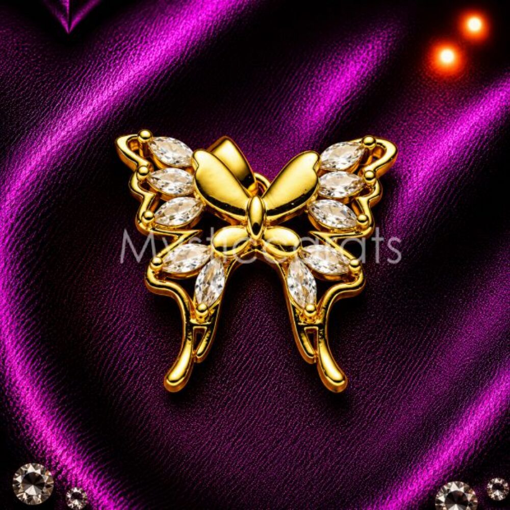 925 Sterling Silver Butterfly Necklace Pendant