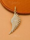 925 Sterling Silver Angel Wing Pendant