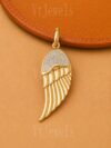925 Sterling Silver Angel Wing Pendant