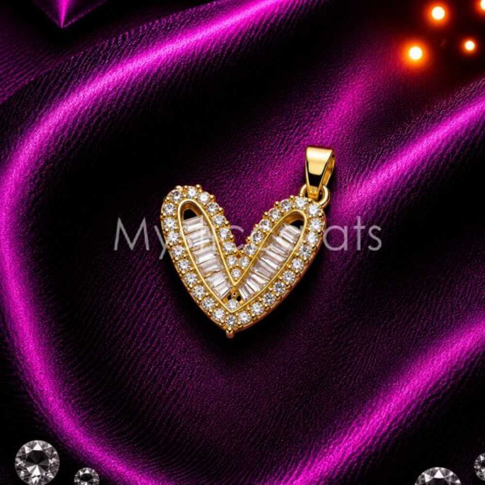 925 Sterling Silver Heart Pendant