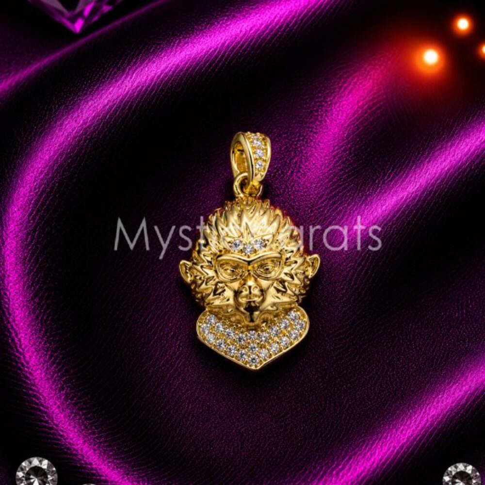 925 Sterling Silver Lion Heart Pendant